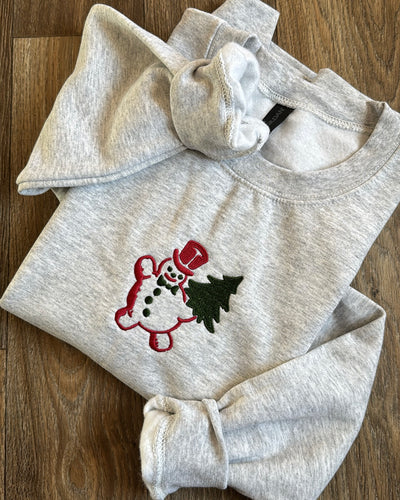 vintage snowman Sweatshirt