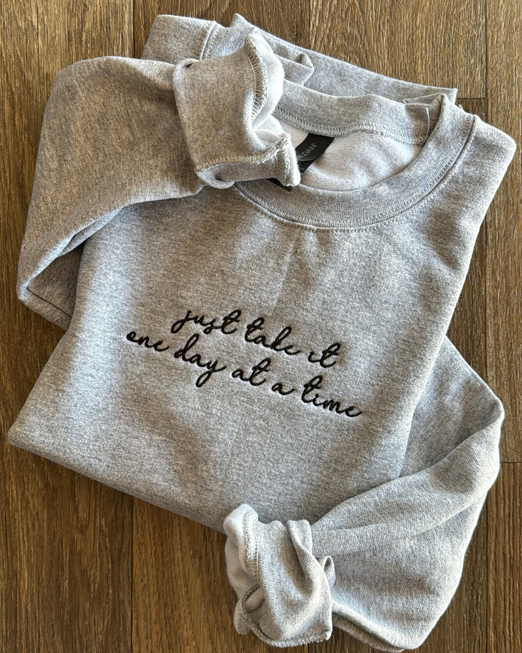 one day at a time crewneck