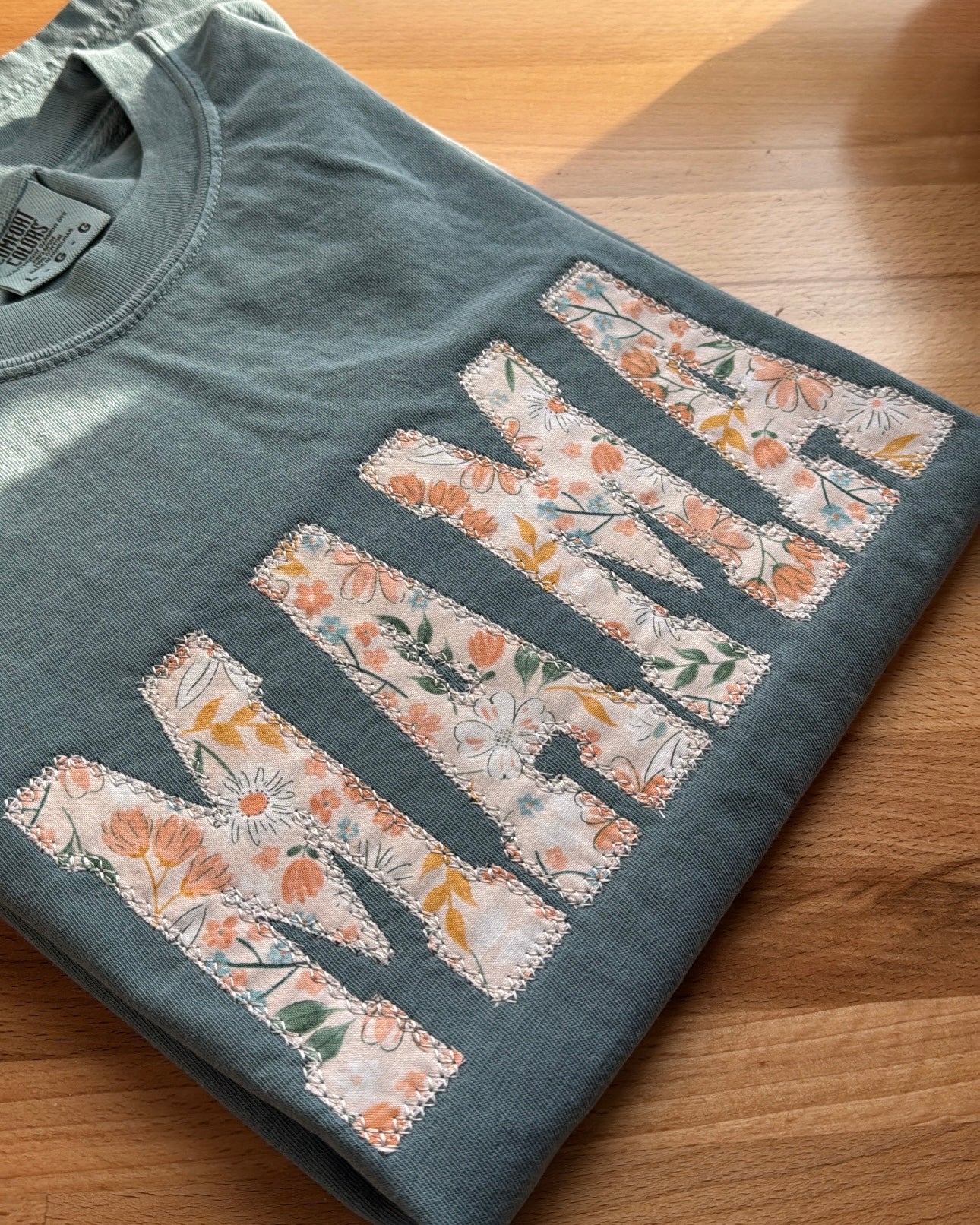 floral mama tshirt – K Monogram