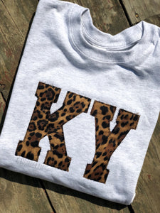 Leopard State Abbreviation Shirt