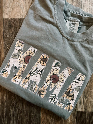 sunflower mama tshirt